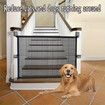 Portable Safety Gate Pet Dog Cat Fence Enclosure Barrier Safe Guard Fencing for Doorway Stairs 110*72cm