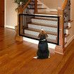 Portable Safety Gate Pet Dog Cat Fence Enclosure Barrier Safe Guard Fencing for Doorway Stairs 110*72cm