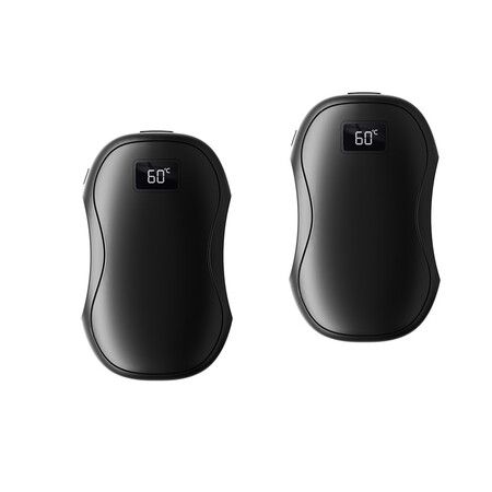 Rechargeable Hand Warmers,  2Pcs Long-Lasting Portable Pocket Heater with 3 Heat Settings