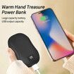 Rechargeable Hand Warmers, 2Pcs Long-Lasting Portable Pocket Heater with 3 Heat Settings