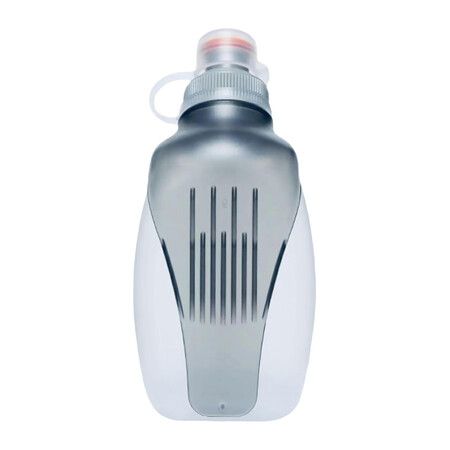 Water Bottle for Running No Bounce Water Bottle with Clip and Cover Cap, BPA Free Plastic, 250ml  for Running, Marathon, Walking, Hiking, Cycling, Trail