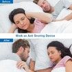 4 in 1 Anti snoring Devices, Atomization snoring Solution, Adjustable Wind Force for Better Sleep, Suitable for All Nose Shapes, White