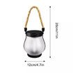 Solar Outdoor Camping Lamp Solar Rope Flame Light Hanging Decoration For Outdoor Garden Camping