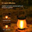 Solar Outdoor Camping Lamp Solar Rope Flame Light Hanging Decoration For Outdoor Garden Camping
