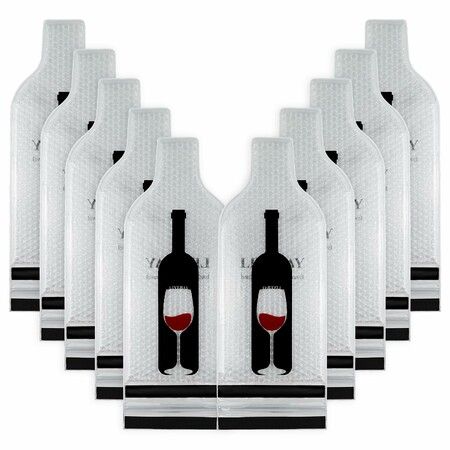 10 Set Wine Bags,Wine Bottle Travel Protector Bags,Wine Travel Bags,Wine Packaging Skins Sleeves