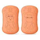 Rechargeable Hand Warmers 2 Pcs, 2 in 1 Electric Hand Warmer, 6000mAh Portable Pocket Warmers Dual-Sided Safe Heating, Orange