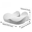 Car Seat Cushion,Memory Foam Office Chair Cushion,Ergonomic Cushions For Tailbone, Sciatica And Back Relief Color Grey