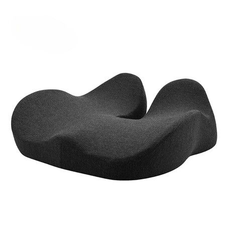 Car Seat Cushion,Memory Foam Office Chair Cushion,Ergonomic Cushions For Tailbone, Sciatica And Back Relief Color Black