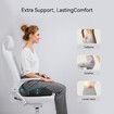 Car Seat Cushion,Memory Foam Office Chair Cushion,Ergonomic Cushions For Tailbone, Sciatica And Back Relief Color Black
