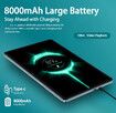 10.1 Inch Tablet 16+1TB 5000mAh Battery 4G Signal Android 14 4K Screen Keyboard Mouse Included Color Gray