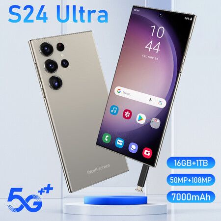 S24Ultra with S pen 7.3inch 4G 5G Phone 10cores 16G+1TB 72MP 108MP Cameras Android 14 Dual Cards 7000mAh Battery Cellphone Smart phone