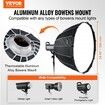 Parabolic Softbox 850 mm Quick Release & Quick Fold & Portable