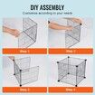 5 Pack Plant Protector from Animals 390 mm x 390 mm Metal Plant Cage