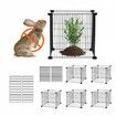 5 Pack Plant Protector from Animals 390 mm x 390 mm Metal Plant Cage