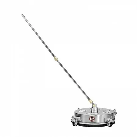 14" Pressure Washer Surface Cleaner 4 Wheels 4000 Max PSI 2 Extended Wands