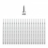 Drawer Cabinet Slides Side Mount 22 inch 10 Pairs 100 LB Load Replacement
