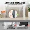 Retractable Baby Gate 34.2" Tall Mesh Baby Gate Extends up to 60" Wide Retractable Gate for Kids or Pets Retractable Dog Gates