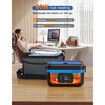 Cordless Electric Lunch Box,Rechargeable Self-Heating Food Warmer with 16000mAh Battery,1L Heated Lunch Box with Smart Reservation & Keep Warm