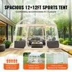 Sports Tent Instant Pop-Up Tent Shelter Weather Proof 8-10 People Clear