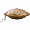 Handpan Drum 22 in 9 Notes D Minor Steel Hand Drum with Mallets
