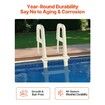5-Step Inclined Robust Pool Ladder of 2 Handrails for 1219.2-1371.6mm Pool