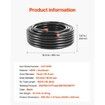 Air Compressor Line Kit 3/4'' x 100FT PU Air Compressor Line System Black