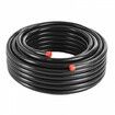 Air Compressor Line Kit 3/4'' x 100FT PU Air Compressor Line System Black