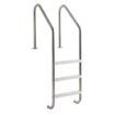 Stainless Steel Pool Ladder 3-Step & 2 Handrails for 1219.2-1371.6 mm Pool