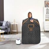 Portable Steam Sauna Tent 1000W Personal Spa Loss Weight Detox, 800x800x1000 mm