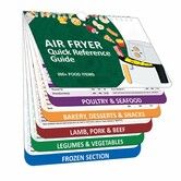 200 Foods Air Fryer Cheat Sheet Magnets Cooking Guide Booklet,Magnetic Cookbook,Cheat Sheet Set