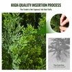 2 Pack 4' Artificial Cedar Topiary Tree Faux Plant UV Decor In/Outdoor