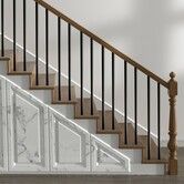 Staircase Balusters 101 Pack 914mm Aluminum Spindles with Screws/Rail Caps