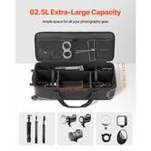 Studio Equipment Trolley Case 91 x 30 x 35.5 cm Rolling Camera Bag