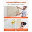 3D Wall Panels 4 PCS 120x60cm PU Stone-Look 2.97 m² Coverage Stone Yellow