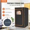 Portable Steam Sauna Tent Full Size 1000W Personal Sauna Blanket W/ Chair, 880 x 880 x 1600 mm