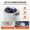 Portable Steam Sauna Tent Full Size 1000W Personal Sauna Blanket W/ Chair, 880 x 880 x 1600 mm