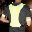 Reflective Running Vest Gear with Pocket for Women Men Kids, Safety Reflective Vest Bands for Night Cycling Walking Bicycle Jogging
