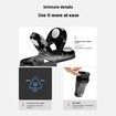 Black Portable 360W High Power 6000mAh Wireless Juicer