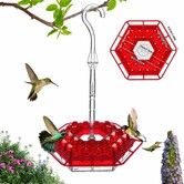 Sherem Hummingbird Feeder,Shirem Hummingbirds Feeder,Ant and Bee Proof,Easy to Clean and Refill