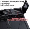 Automatic Chicken Coop Door, New Automatic Chicken Door with Timer LCD Screen, Run Chicken Door Anti-Pinch IPX3 Weatherproof