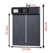 Automatic Chicken Coop Door, New Automatic Chicken Door with Timer LCD Screen, Run Chicken Door Anti-Pinch IPX3 Weatherproof
