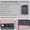 Automatic Chicken Coop Door, New Automatic Chicken Door with Timer LCD Screen, Run Chicken Door Anti-Pinch IPX3 Weatherproof