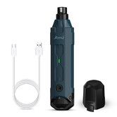 Dog Nail Grinder Super Quiet 45 db 6 Speed Pet Nail Grinder with 2 LED Lights for Large Medium Small Dogs with Dust Cap, Blue