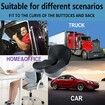 Seat Cushion Memory Foam Pads for Truck Driver Office Chair Cushion Home Chair Cushion Car Non Slip Pad Sitting Ergonomic Cushions for Office, Dark Grey