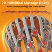 Electric Scalp Massager with 5 Modes,20 Massage Nodes,Smart Timing,360 Degree Adjustable Head Massager for Scalp Stress Relaxation