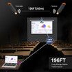 Wireless HDMI Transmitter Receiver Plug and Play with 5G,HD Extender Kit Support USB C Streaming Video Audio to Monitor from Laptop Camera STB,Orange