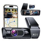 4k Dash Cam Front and Rear, 3.59 Inch IPS Screen, Built in 5G WiFi Dash Camera for Cars with App