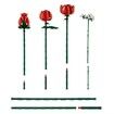 Rose Flowers Bouquet Building Set 960pcs Artificial Roses Botanical Collection Home Decor Perfect Birthday Valentines Gift Day Gifts Compatible with Lego