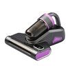 Mattress Vacuum Cleaner for Bed with UV Ultrasonic,Brushroll Rotation,Double-Cup,LED Display,14Kpa Suction 200W Powerful Handheld Vacuums(Gray Purple)