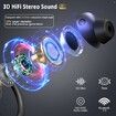 Wireless Earbuds Sport, Bluetooth 5.3 Headphones Bass HiFi Stereo Over EarBuds, IP7 Waterproof,Black